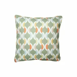 Madison Tuinkussens>Trivia green O298 50x50 pillow