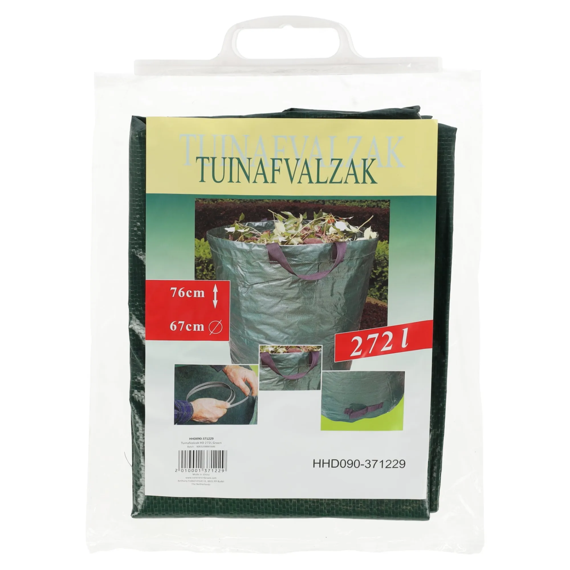 Bel Garden Handgereedschap>Tuinafvalzak HD 272L groen