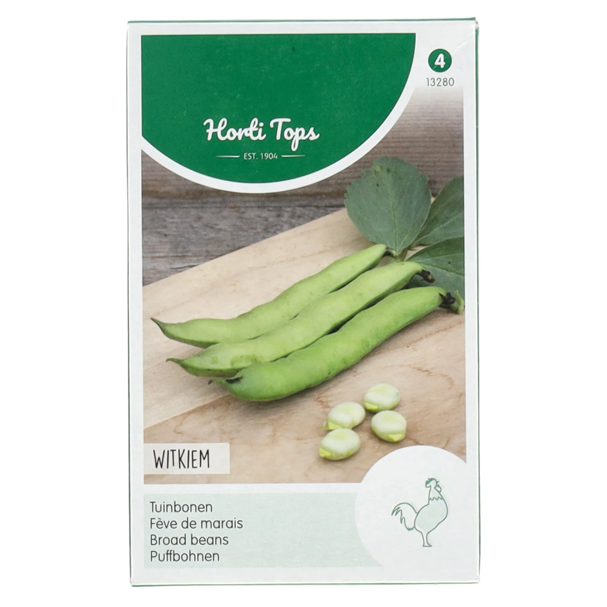 Horti Tops Moestuin>Tuinbonen witkiem