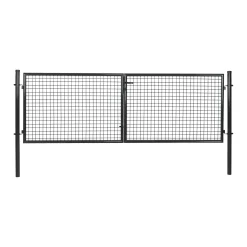 Bel Garden Afrastering>Tuinpoort dubbel 3M H100 zwart