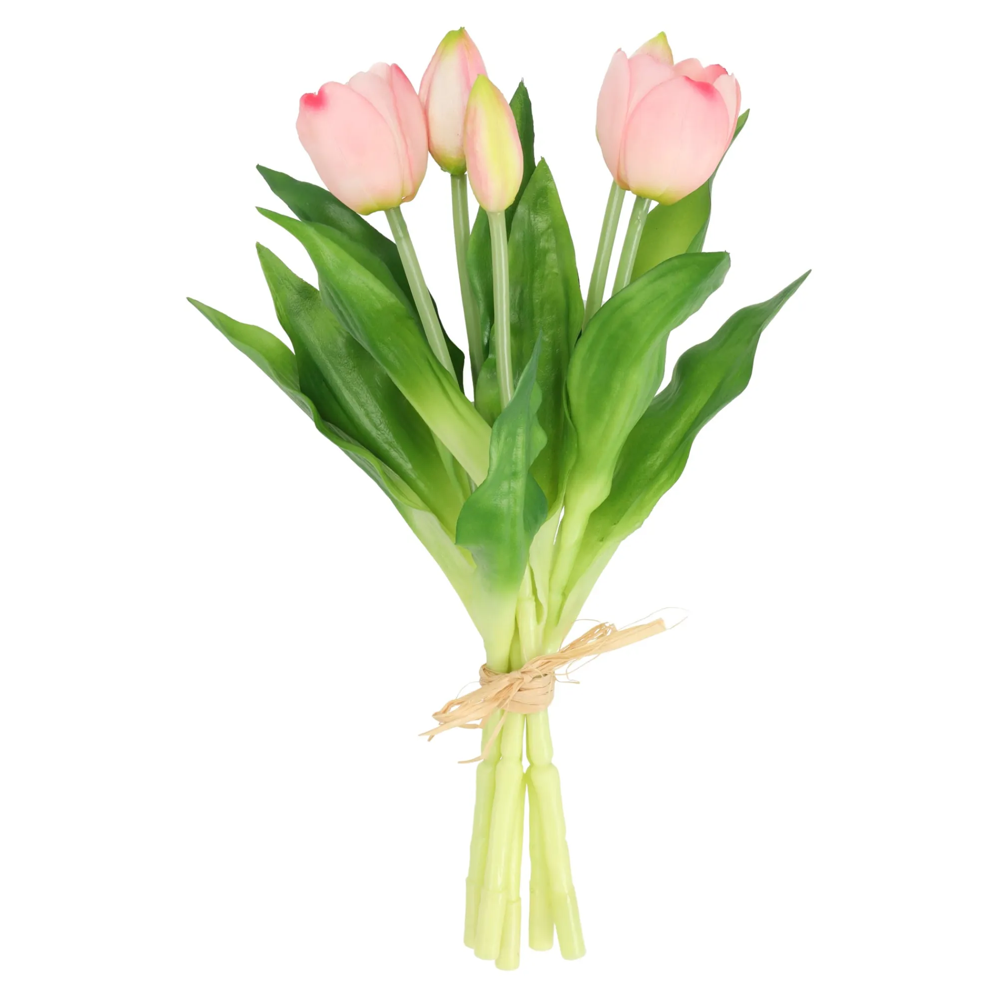 O'malley Kunstplanten En Kunstbloemen>Tulp sil touch 32 cm roze