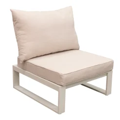 Bois le Duc Loungesets>Tussenstuk Frullo crème met kussens