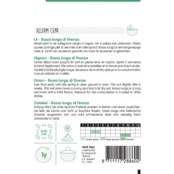 Horti Tops Moestuin>Uien Rossa Lunga di Firenze