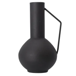 Vazen En Potten>Vaas Alma 24 cm zwart