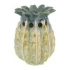 Natural Collections Vazen En Potten>Vaas ananas keramiek blauw 19 x 19 x 25 cm