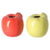 Natural Collections Vazen En Potten>Vaas appel keram rood 9 cm