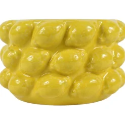 Vazen En Potten>Vaas citroen 19 x 11,5 cm