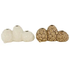 Natural Collections Woondecoratie>Vaas dennenappel 22x9x10cm