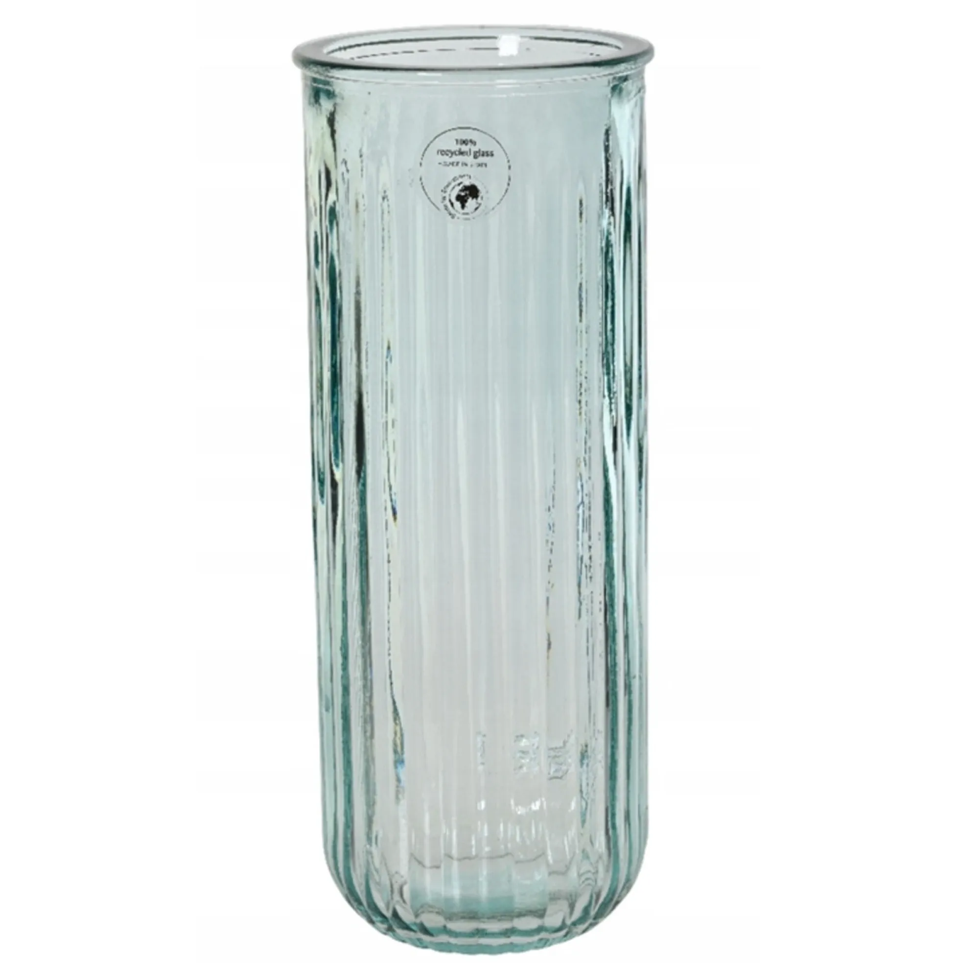 Everlands Vazen En Potten>Vaas glas recycle 28 cm