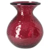 Mica Decorations Vazen En Potten>Vaas glas Verdal bordeau x 24 x 20 cm
