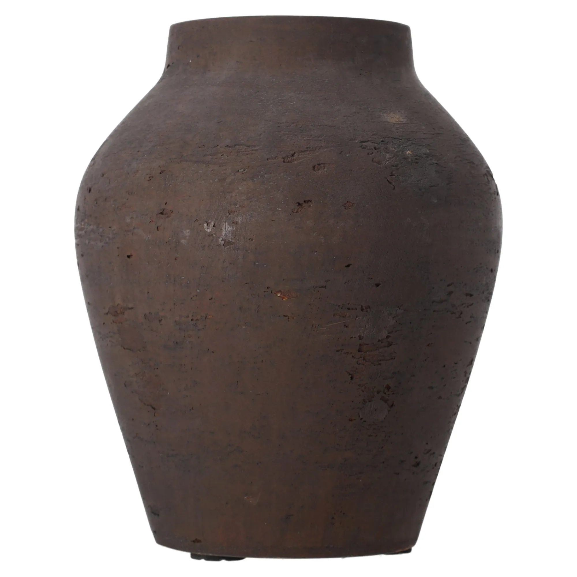 O'malley Vazen En Potten>Vaas Livry 28 cm antiek bruin