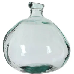 Mica Decorations Vazen En Potten>Vaas Organic transparant 33 x 33 cm