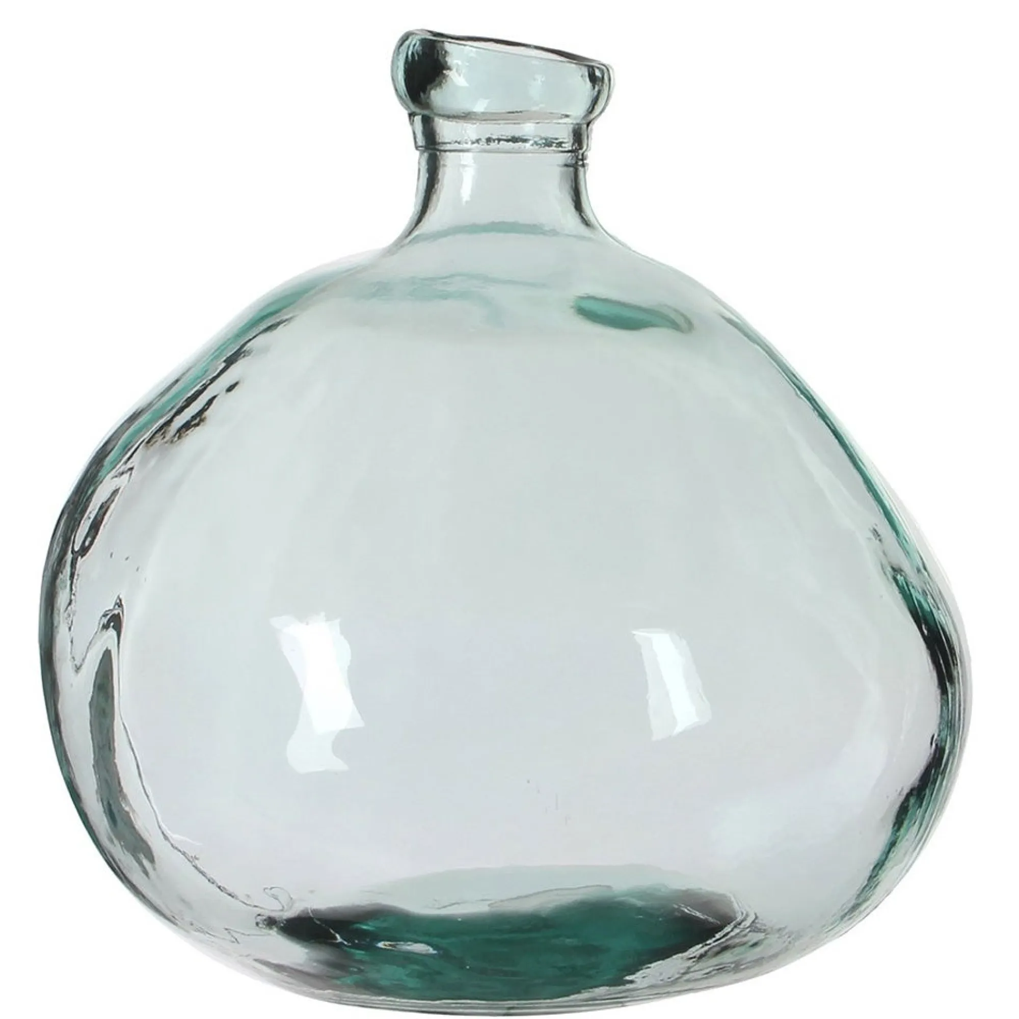 Mica Decorations Vazen En Potten>Vaas Organic transparant 33 x 33 cm