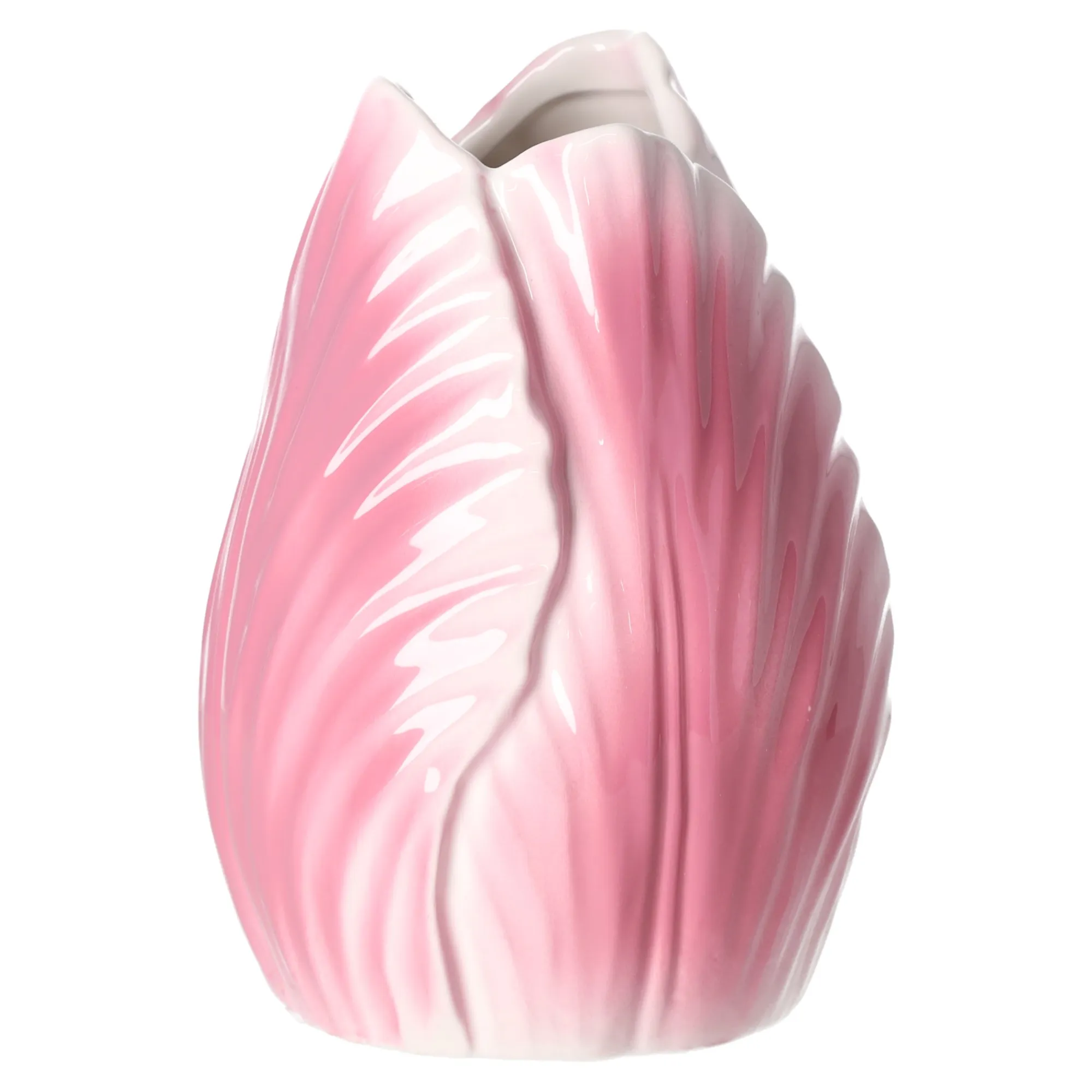 Vazen En Potten>Vaas tulp roze 20 cm