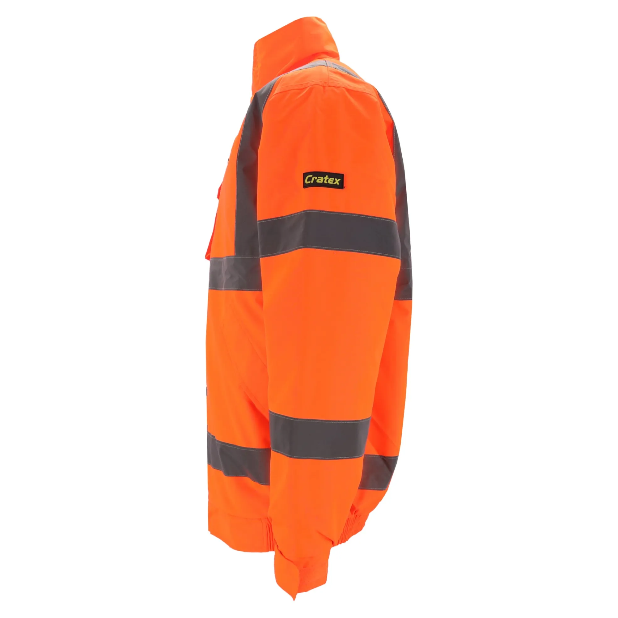 Cratex Werkjassen|Werkjassen>Veiligheidsjas Hampton oranje S