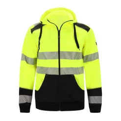 Cratex Werkjassen|Werkjassen>Veiligheidsjas Lecco geel S