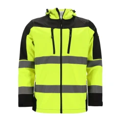 Cratex Werkjassen|Werkjassen>Veiligheidsjas Lutten geel S