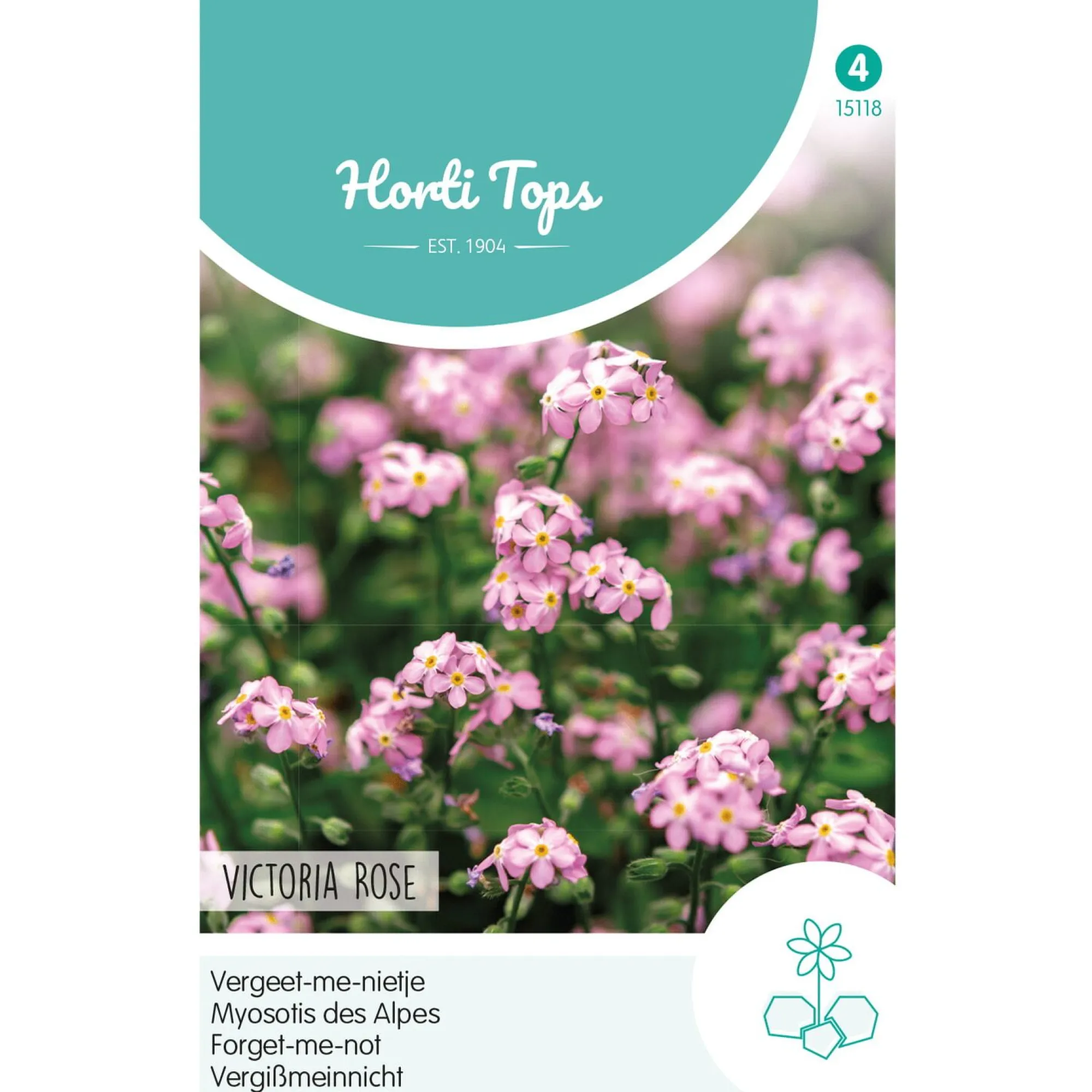 Horti Tops Moestuin>Vergeet-me-nietje Victoria rose