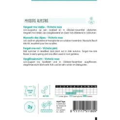 Horti Tops Moestuin>Vergeet-me-nietje Victoria rose
