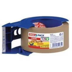 Tesa Bouw>Verpakkingstape bruin 50mmx66M + D