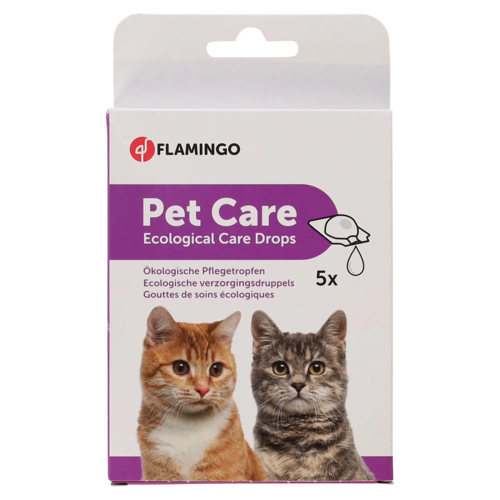 Flamingo Kattenverzorging>Verzorgingsdruppels kat eco