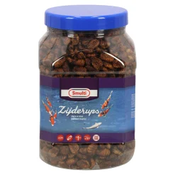 Smulti Vijver|Visvoer>Visvoer koi zijderupsen 2L