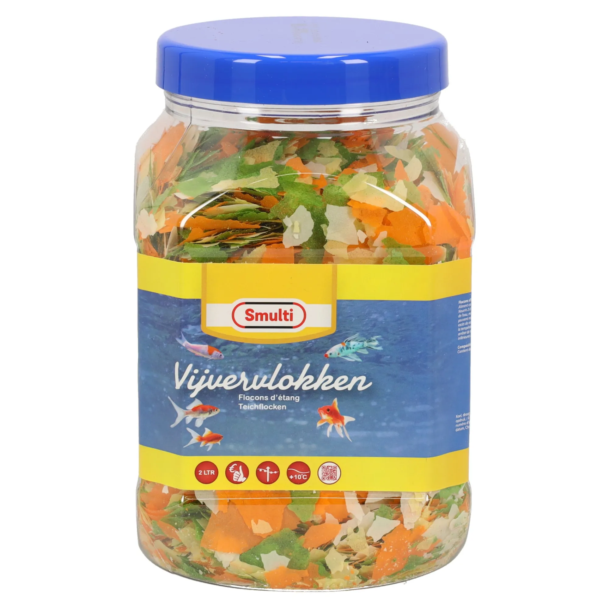 Smulti Vijver|Visvoer>Visvoer vlokken multi 2L