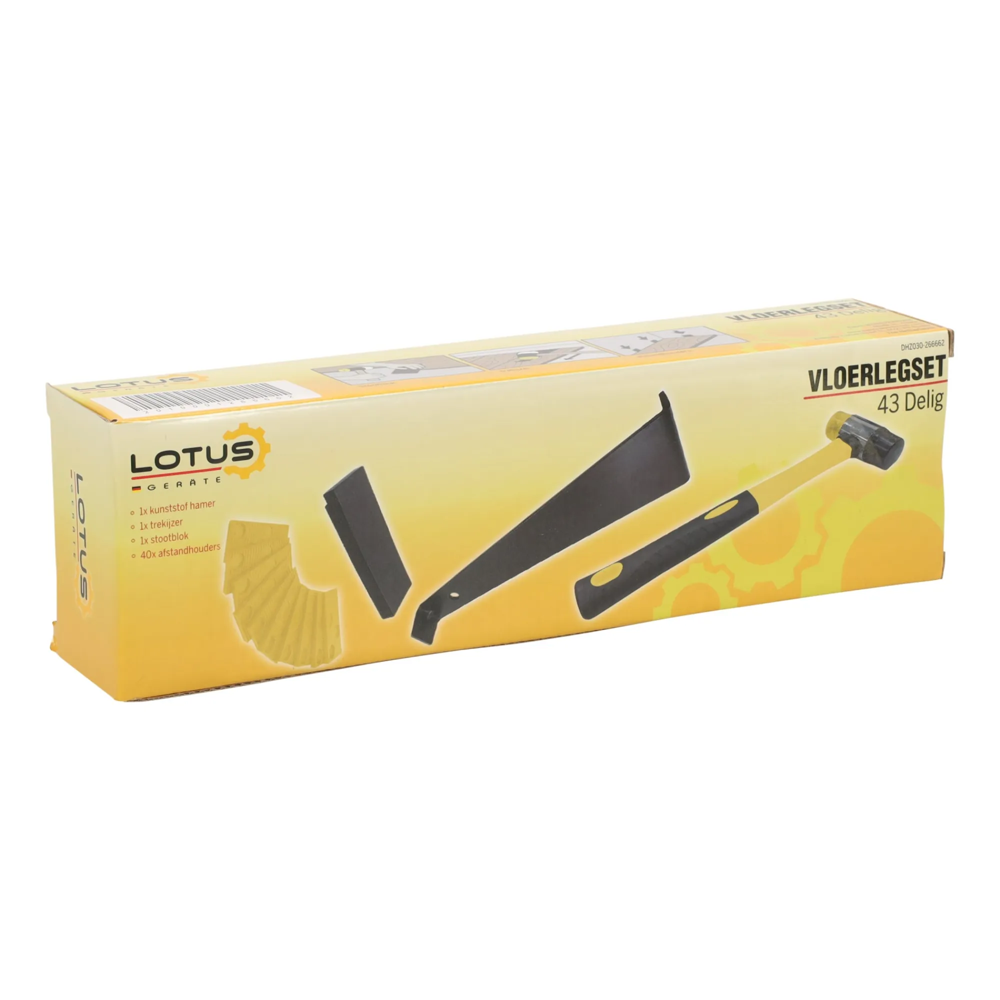 Lotus Bouw>Vloerlegset 43-delig