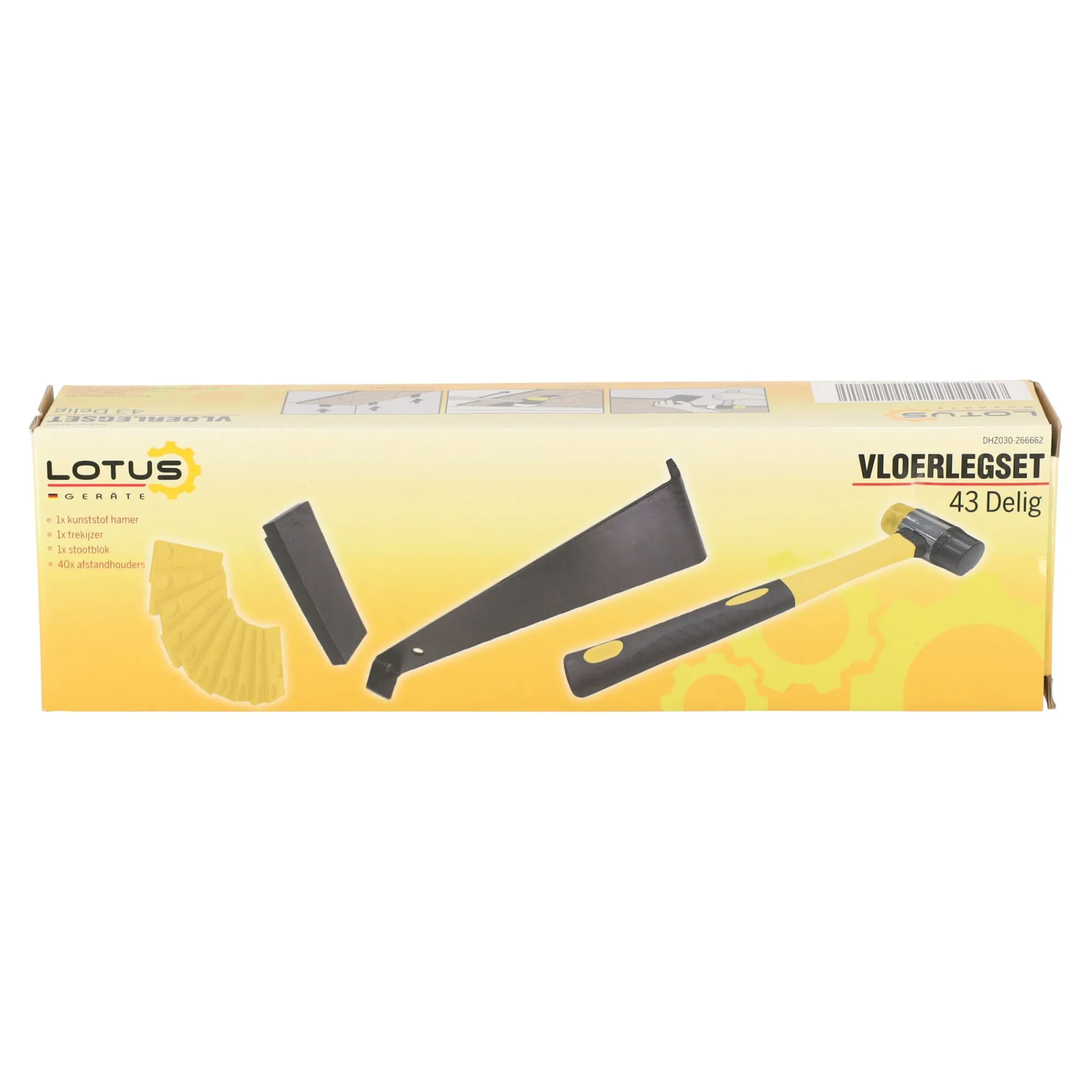 Lotus Bouw>Vloerlegset 43-delig