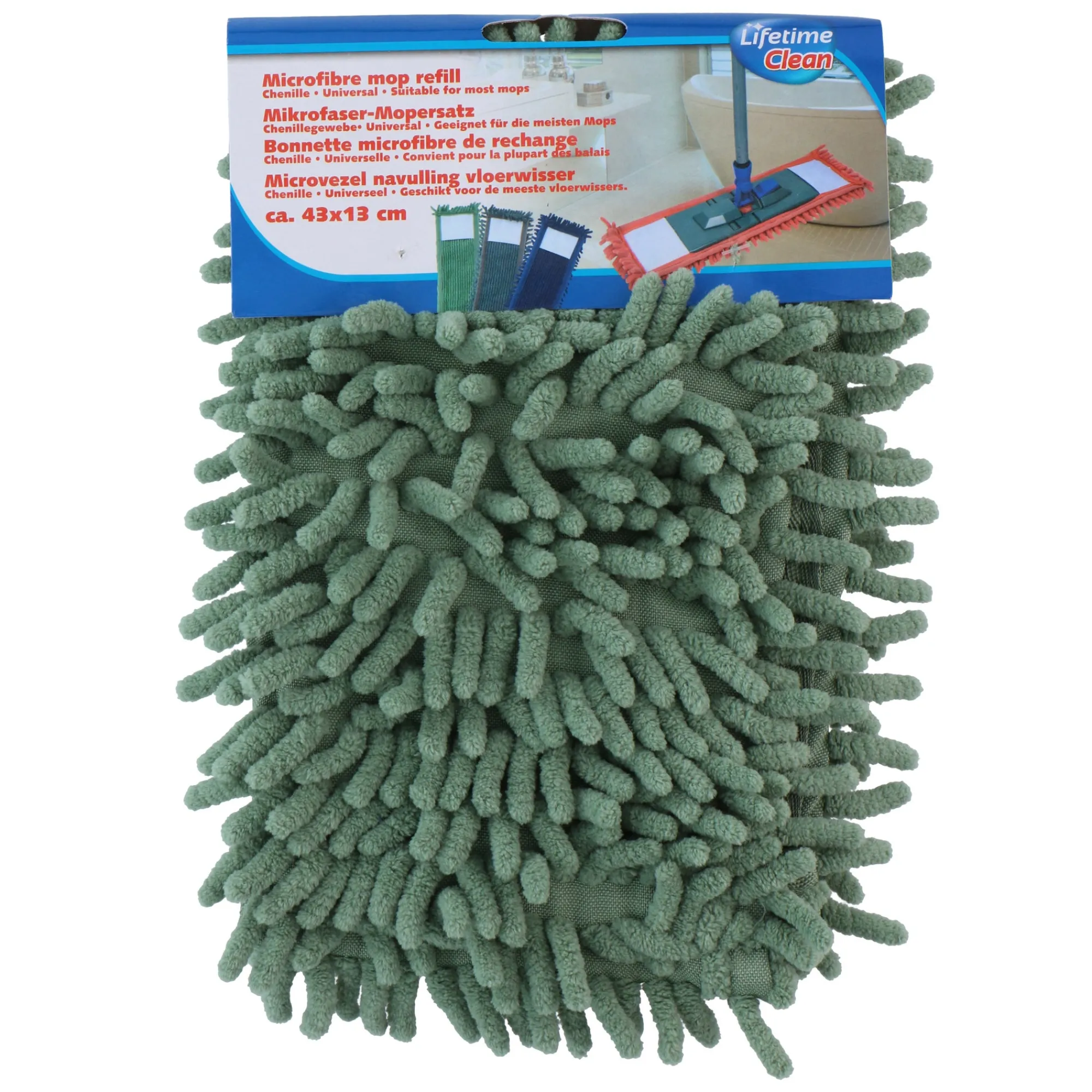 Lifetime Schoonmaken>Vloermop navul 43x13cm