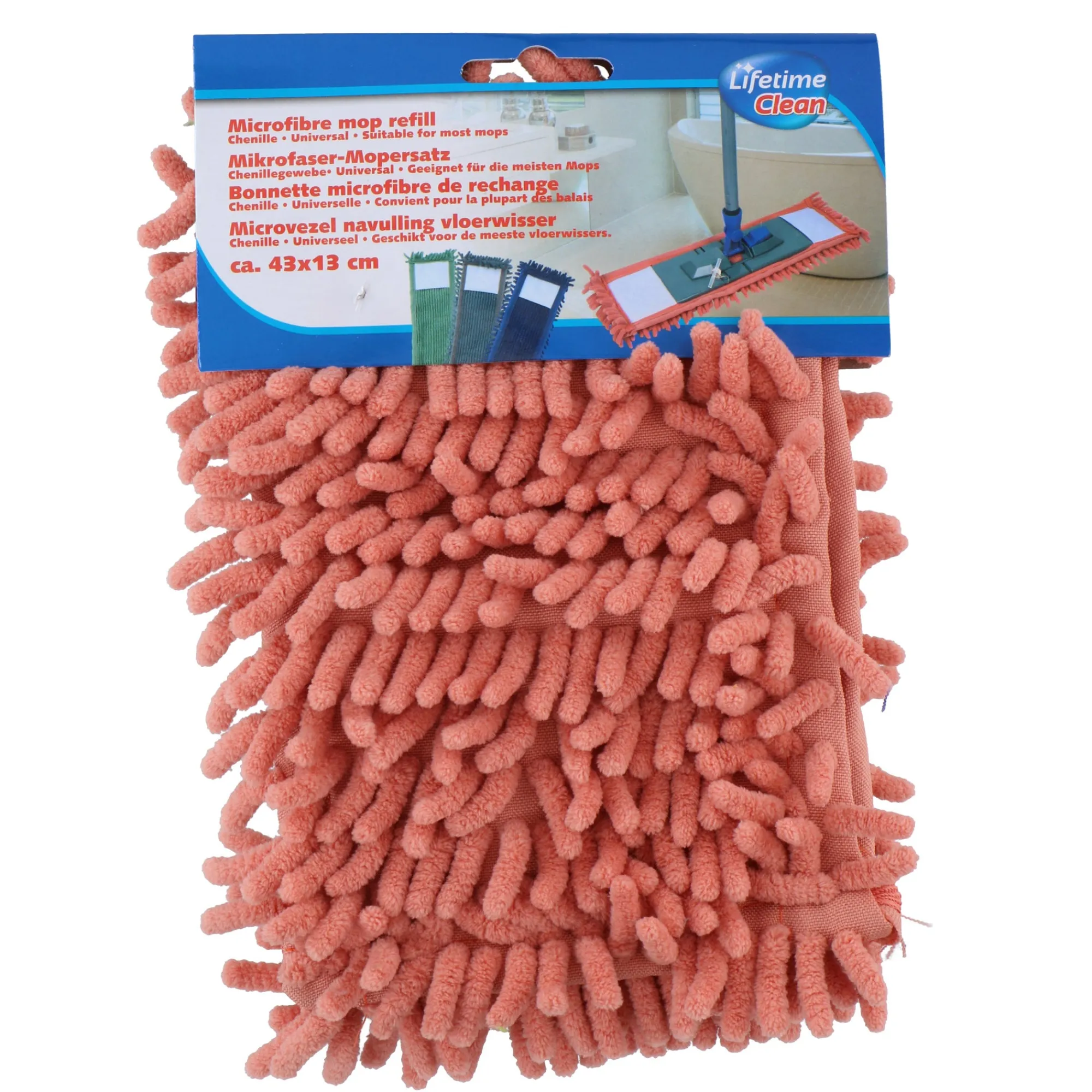 Lifetime Schoonmaken>Vloermop navul 43x13cm