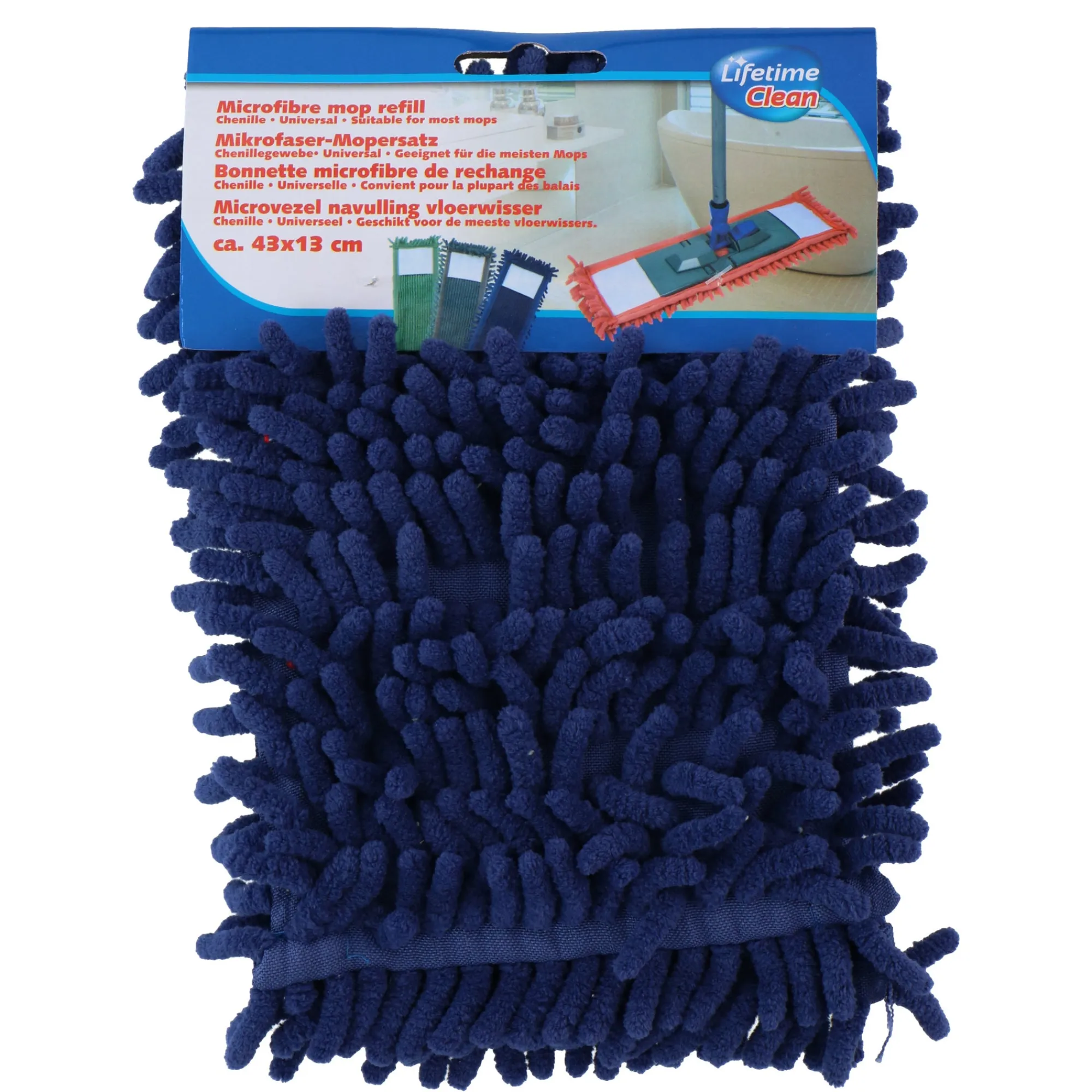 Lifetime Schoonmaken>Vloermop navul 43x13cm