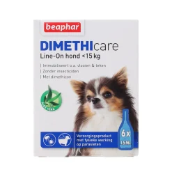 Beaphar Hondenverzorging>Vlooiendr hond dimethicare 15kg