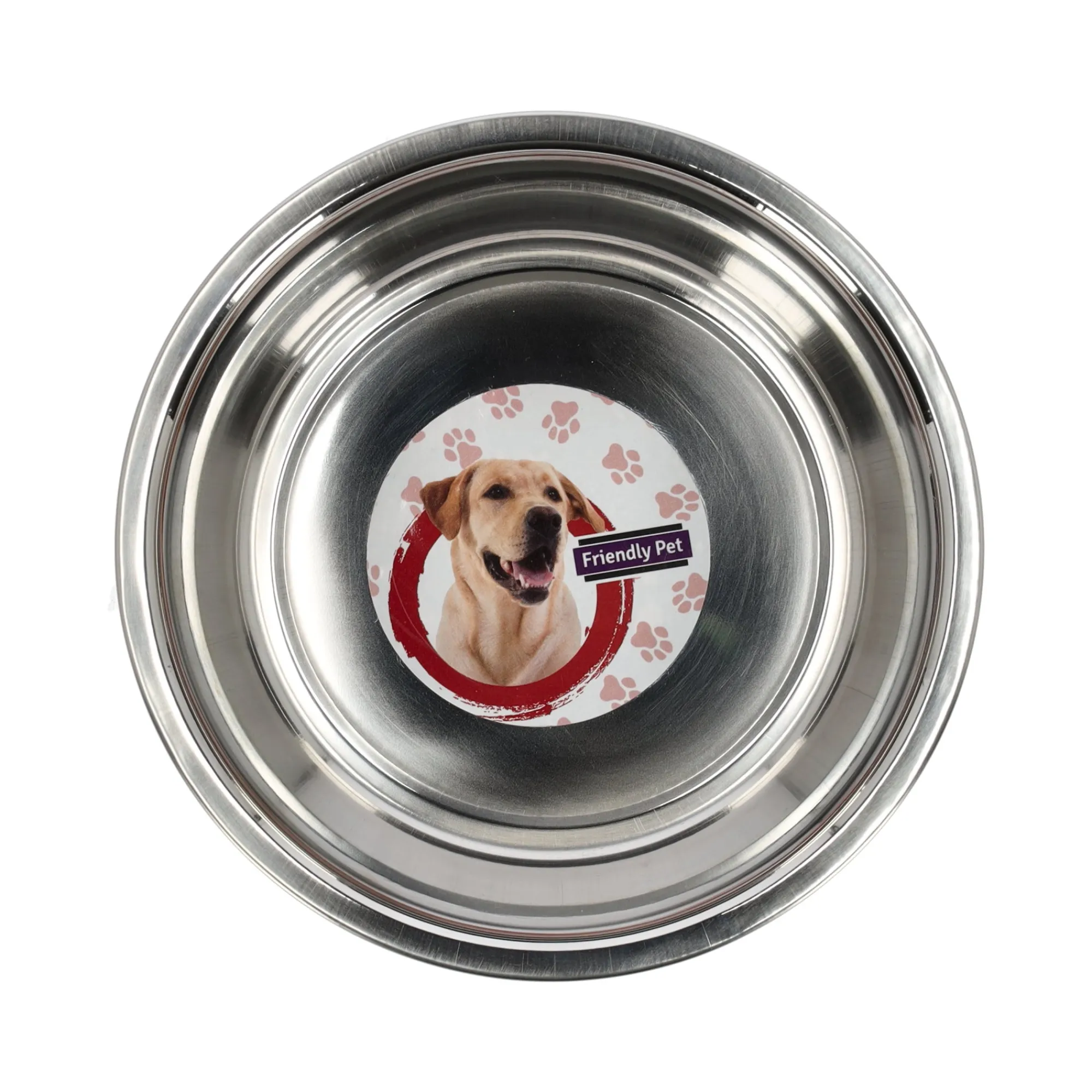 Friendly Pet Voerbak Kat|Drink- En Voerbak Hond>Voederbak 17cm Splash blauw