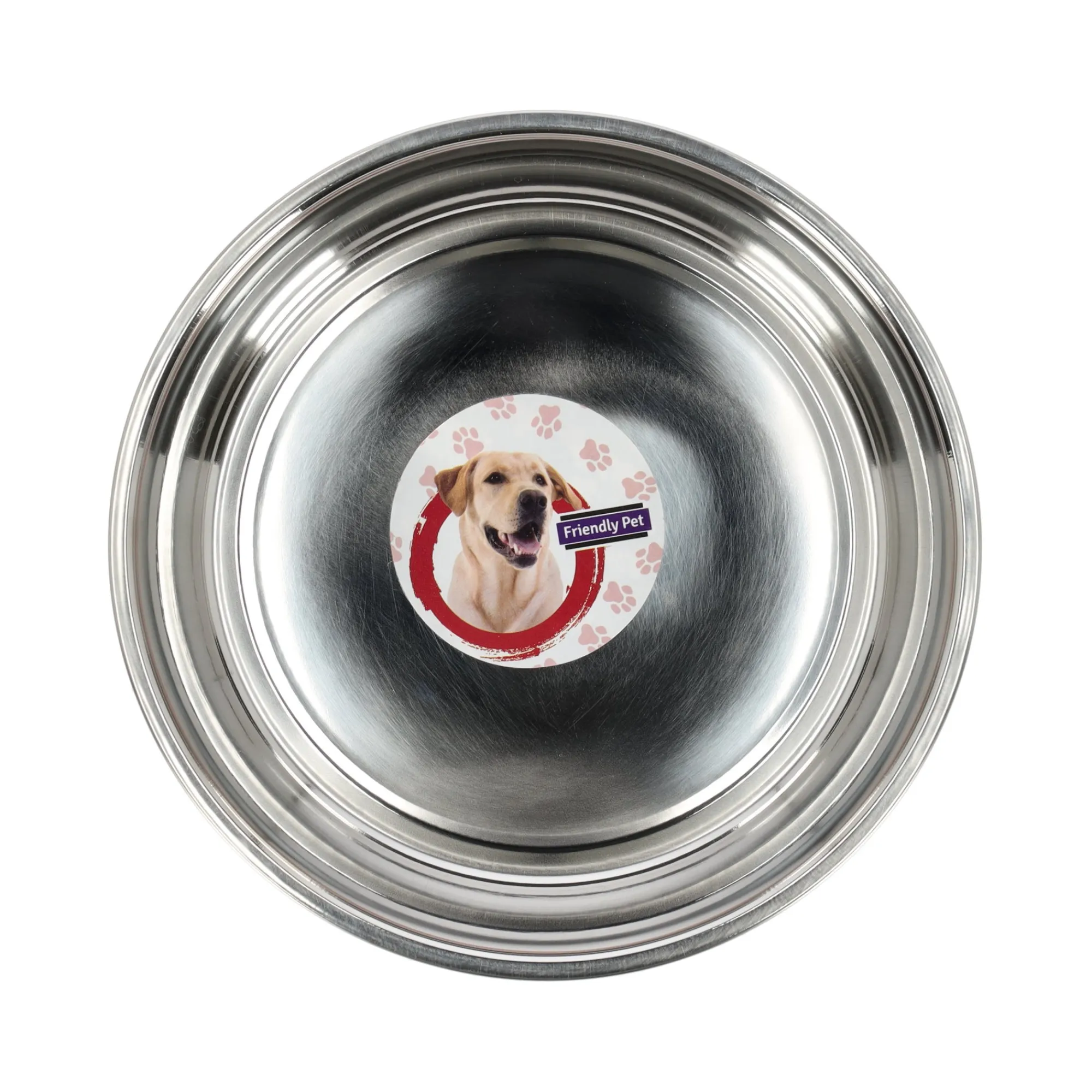 Friendly Pet Voerbak Kat|Drink- En Voerbak Hond>Voederbak 21cm Splash blauw