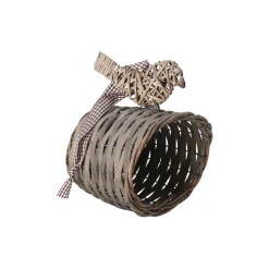 Esschert Design Vogelsnacks>Voederhuis pindakaas riet