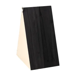 Flamingo Vogelhuisjes>Voederhuis Zilan hout natuur/zwart