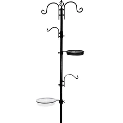 Friendly Pet Voer- En Drinkbakken Vogel>Voederstation metaal 220 cm met accessoires