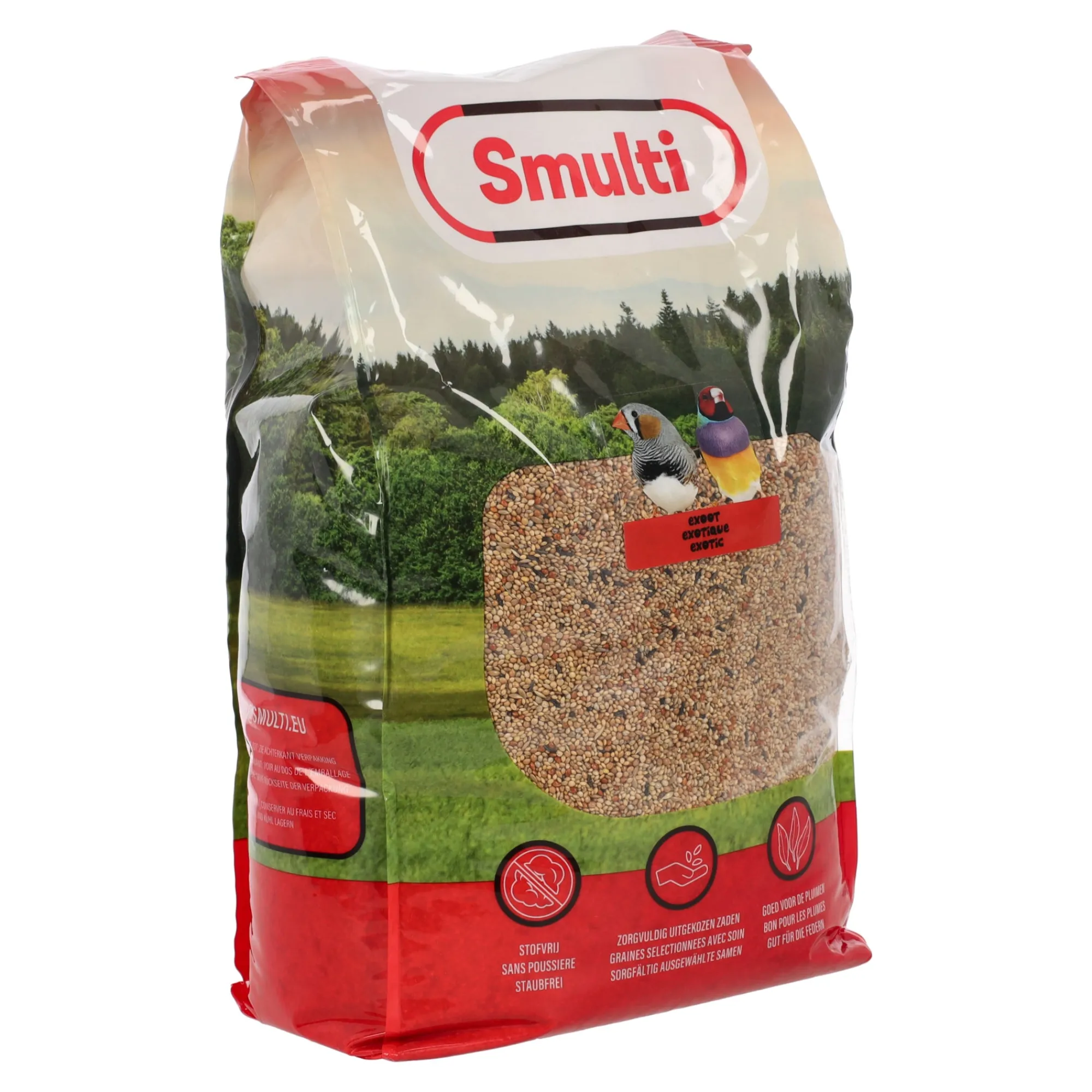 Smulti Vogelvoer>Voer vogel tropisch 5kg