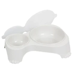 Rotho MyPet Drink- En Voerbak Hond>Voerbak dubbel Sally crème