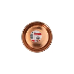 Friendly Pet Drink- En Voerbak Hond>Voerbak Ezra rvs zwart/koper D13,5cm 475ml FP