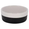 Friendly Pet Drink- En Voerbak Hond>Voerbak hond kera slip 14cm zwart/wit