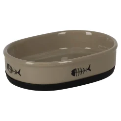 Friendly Pet Voerbak Kat>Voerbak kat Auri keram taupe 550ml FP