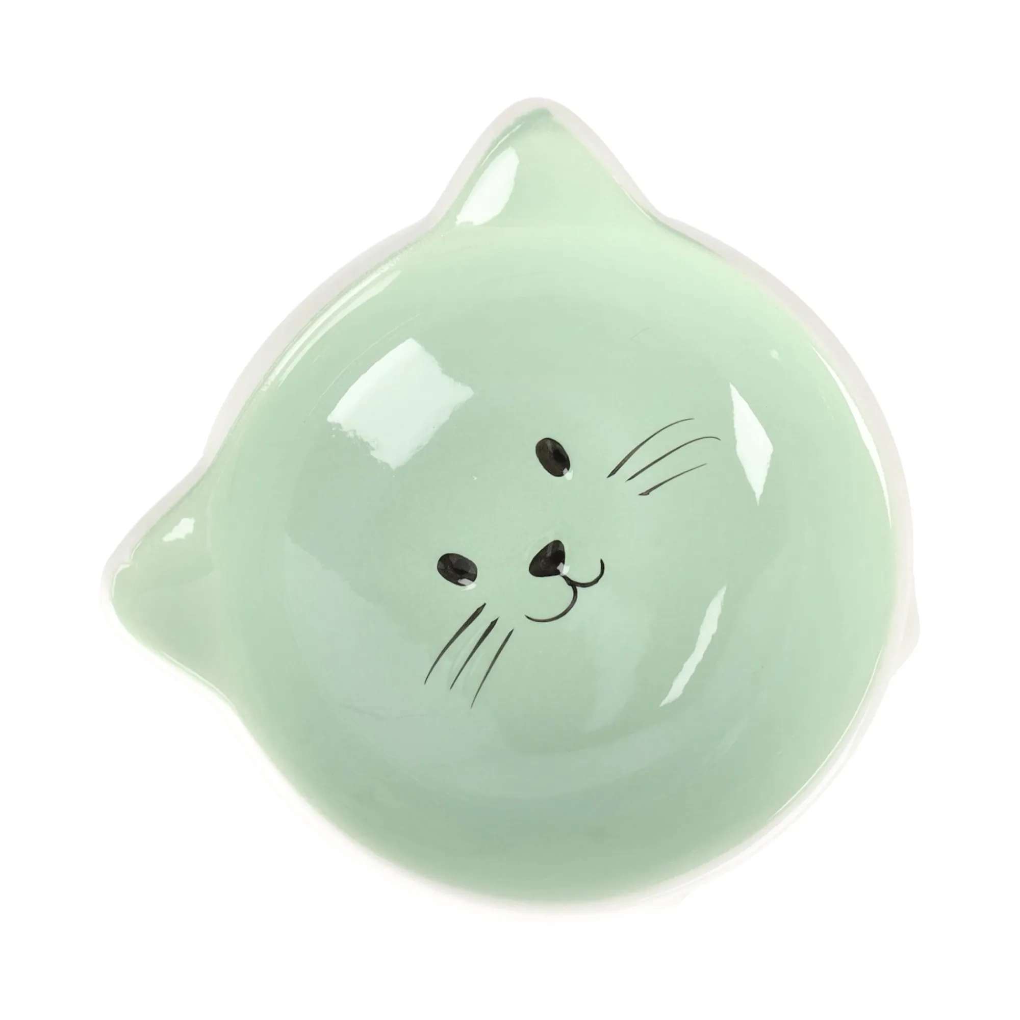 Friendly Pet Voerbak Kat|Drink- En Voerbak Hond>Voerbak Puzi groen 125ml FP