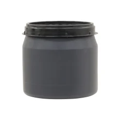 Overige Tuindieren|Varken>Voerton met schroefdeksel 25 L zwart