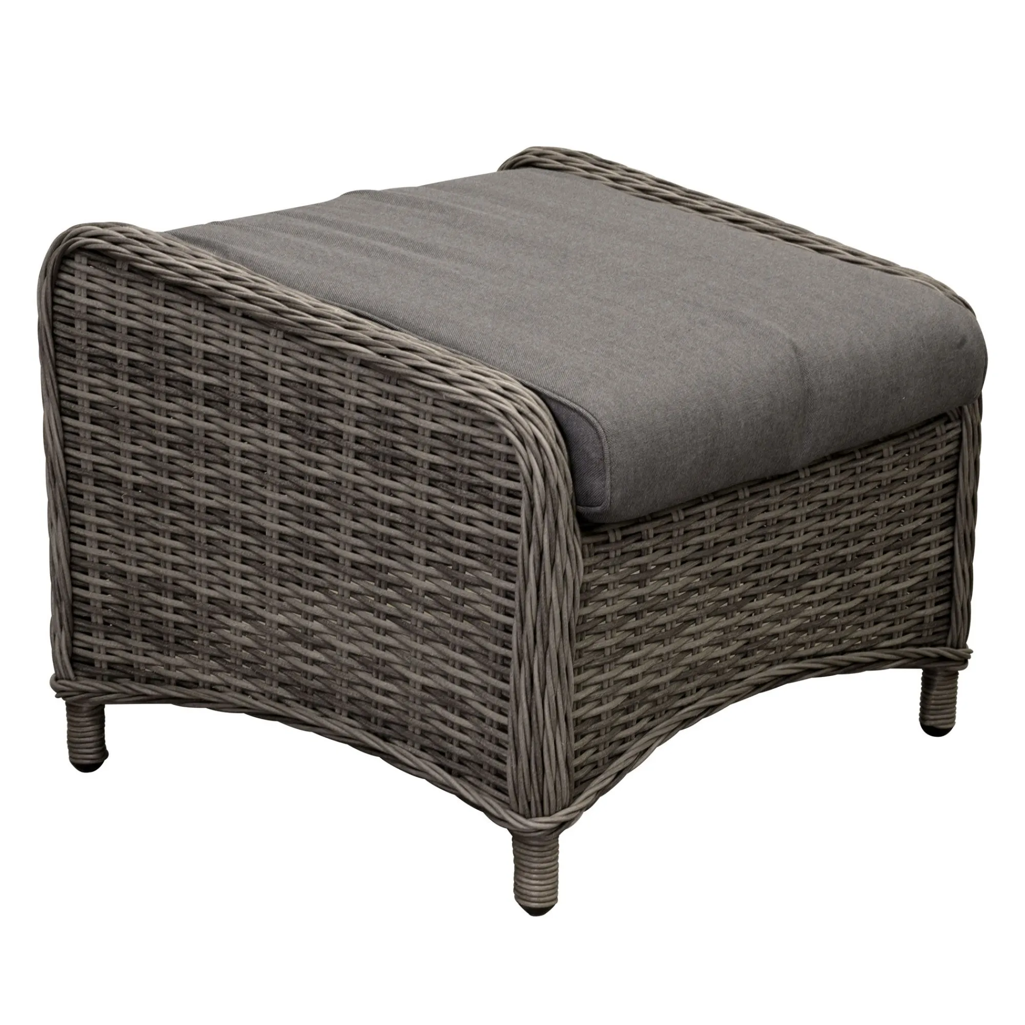 Bois le Duc Tuinbanken>Voetenbank Carlo Willow Grey