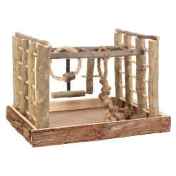 Friendly Pet Vogelspeelgoed>Vogel speeltuig 35x29x25cm