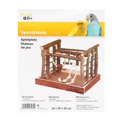 Friendly Pet Vogelspeelgoed>Vogel speeltuig 35x29x25cm