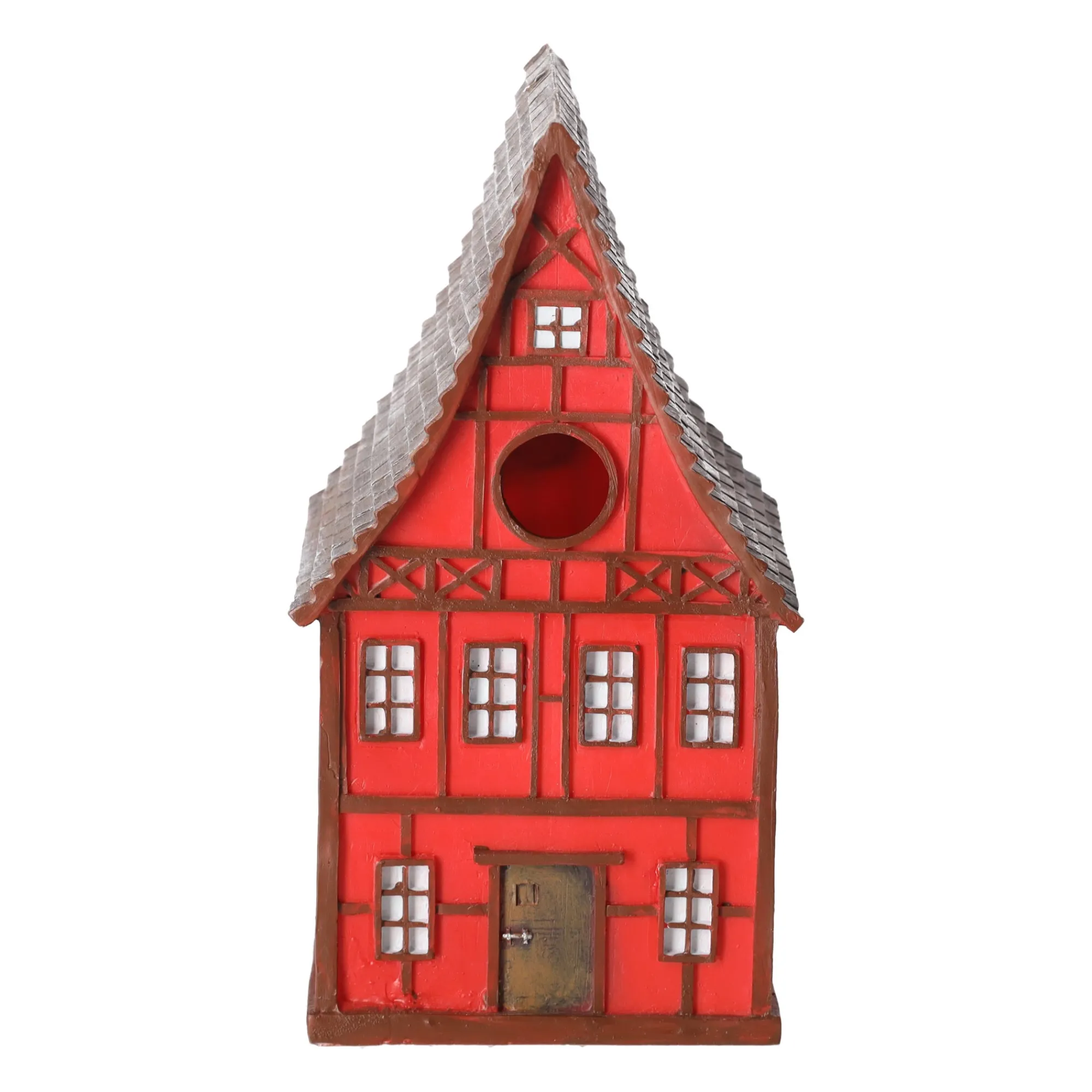 Vogelhuisjes>Vogelhuis vakwerkhuis 25cm assorti