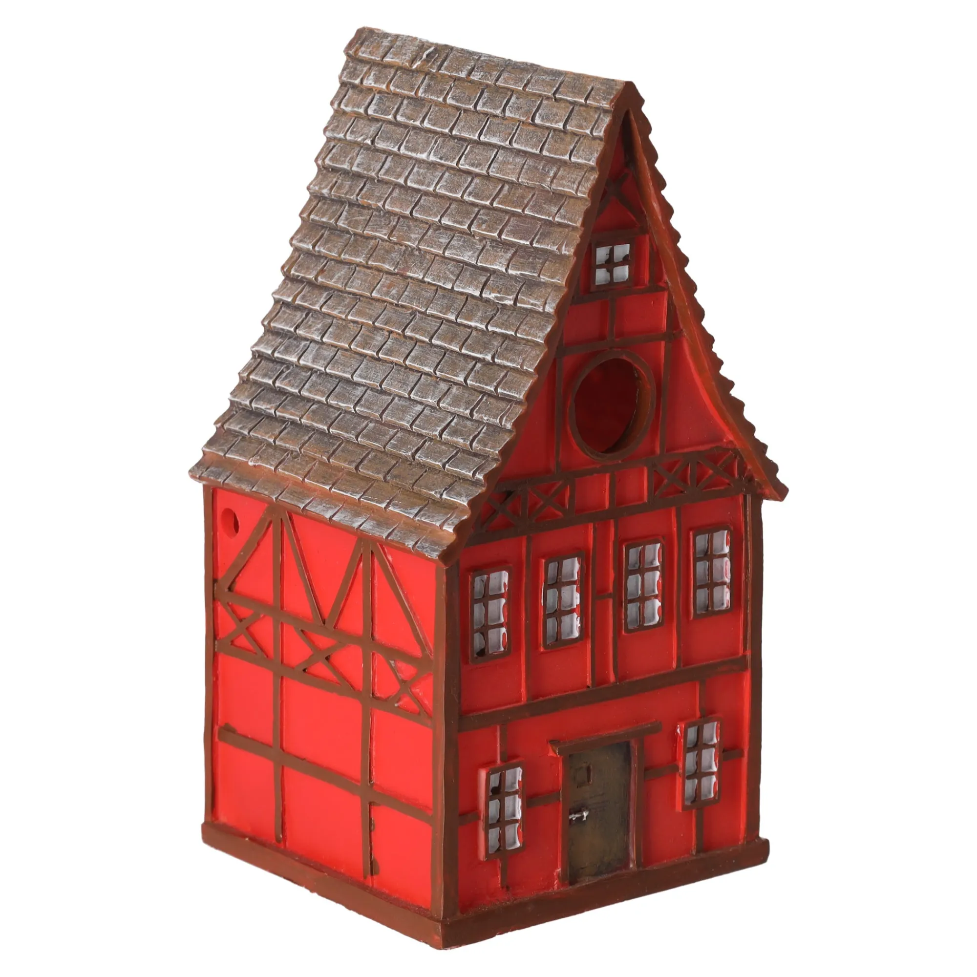 Vogelhuisjes>Vogelhuis vakwerkhuis 25cm assorti